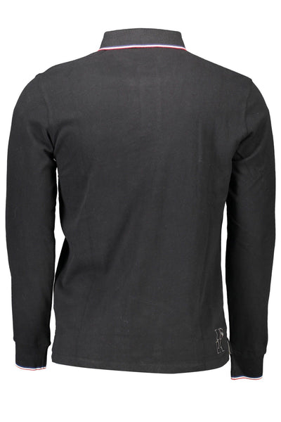 U.S. POLO ASSN. Elegant Contrast Detail Long Sleeve Polo