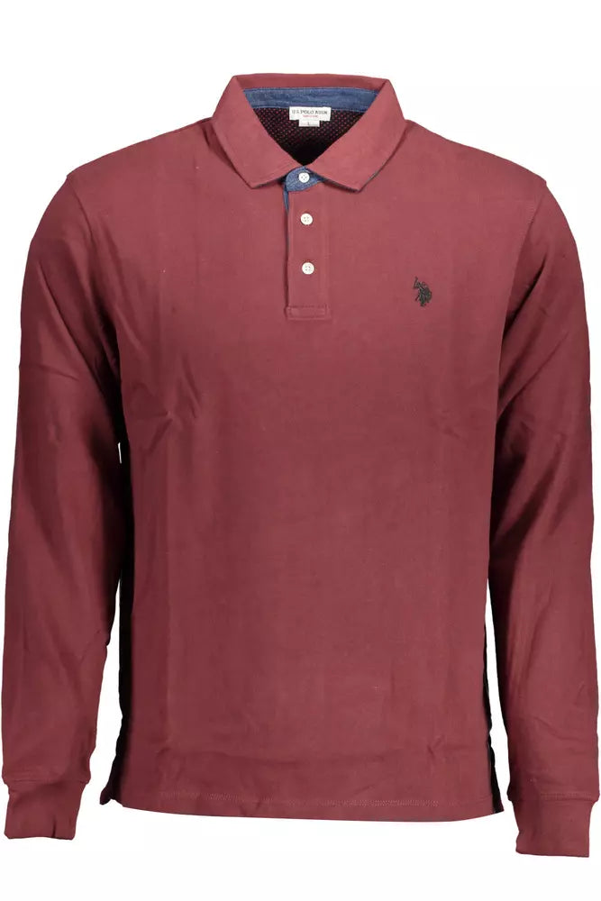 U.S. POLO ASSN. Purple Cotton Polo Shirt