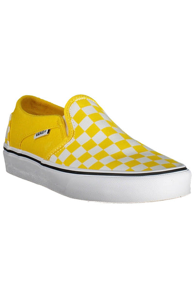 Vans Chic Yellow Elastic Contrast Sneakers